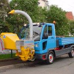 Multicar štěpkovač