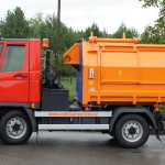 Multicar M27 EURO V svoz odpadu lisovací nástavba