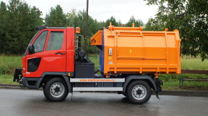 Multicar M27 EURO V svoz odpadu lisovací nástavba