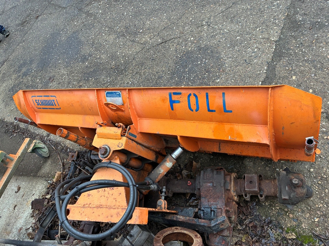 Čelní sněhová radlice rovná SCHMIDT FOLL